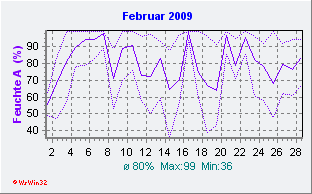 Februar 2009 Feuchte