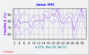 Januar 2010 Feuchte