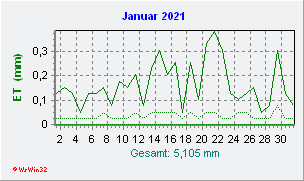 Januar 2021 Helligkeit