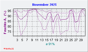 November 2025 Feuchte
